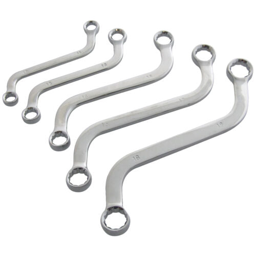 Amtech 5 Piece S-shaped spanner set