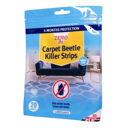 Zero In Carpet Beetle Killer Strips