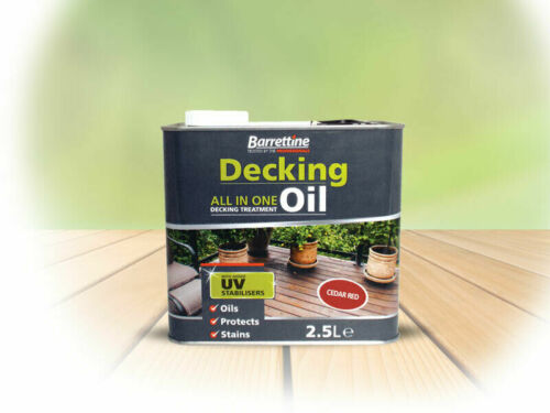 2.5L Decking Oil Cedar Red