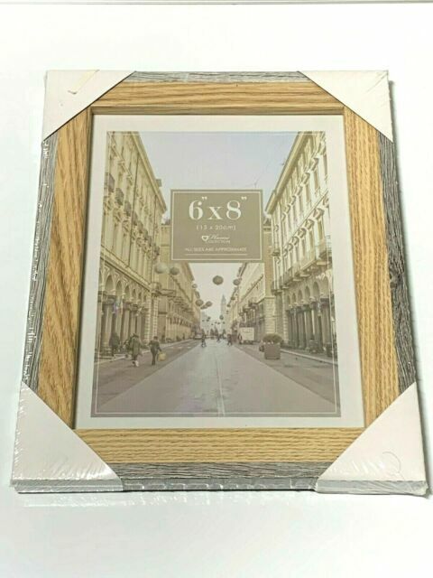 Wood 6" x 8" Photo Frame