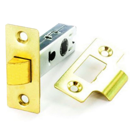 Securit 63mm Mortice Latch Brass Plated