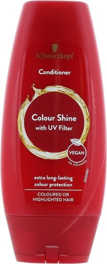 Schwarzkopf Conditioner COLOUR SHINE with UV 200ml, for coloured or highlighted hair