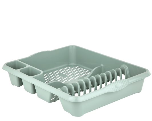 Casa Large Dish Drainer Silver Sage