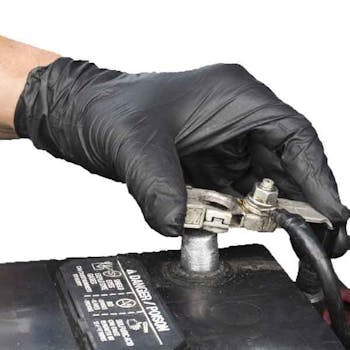 GANTS D'EXAMEN EN NITRILE NOIRS X LARGE 100