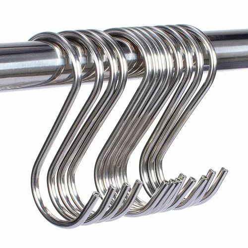S TYPE STAINLESS STEEL HOOKS 3PCS 16-6