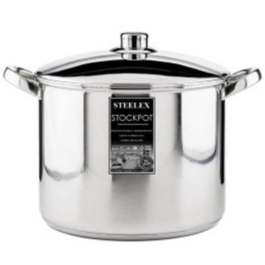 Marmite en acier inoxydable Steelex, 30 cm/15 L