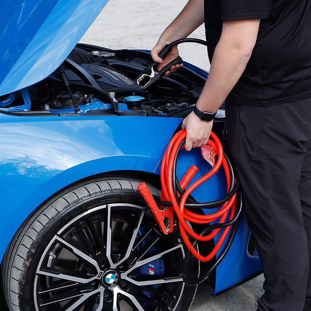 Streetwize 2m 250 Amp Battery Booster Cable Jump Start Leads (Vans & Cars up to 1600cc)