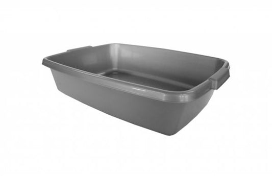 Cat Litter Tray Silver 40x30x10cm