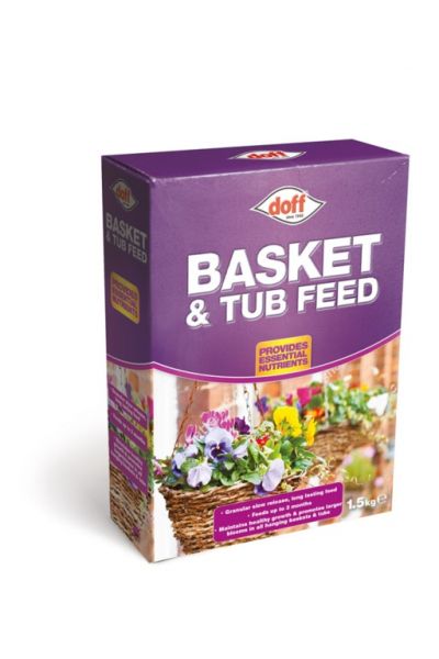 Doff Panier Tub Nutriments Nourriture pour plantes 1,5 kg Faites pousser des plantes grandes et saines