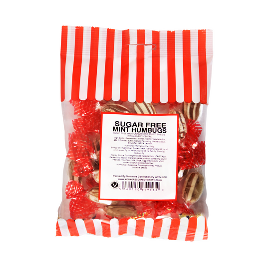 MINT HUMBUGS (MONMORE) 75G SUGAR FREE