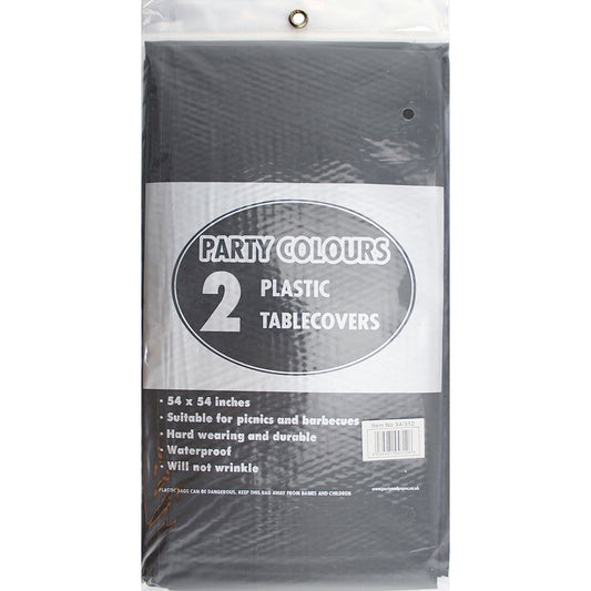 Nappes en plastique noires PPS