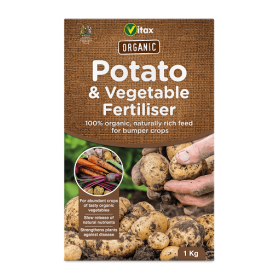 Vitax Organic Potato & Vegetable Fertiliser 1KG Box