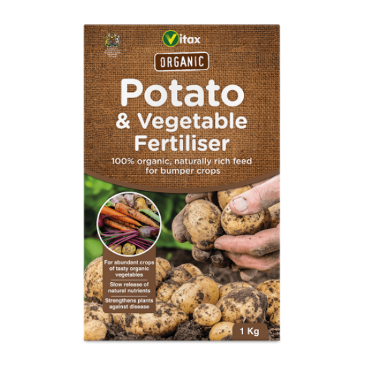 Vitax Organic Potato & Vegetable Fertiliser 1KG Box