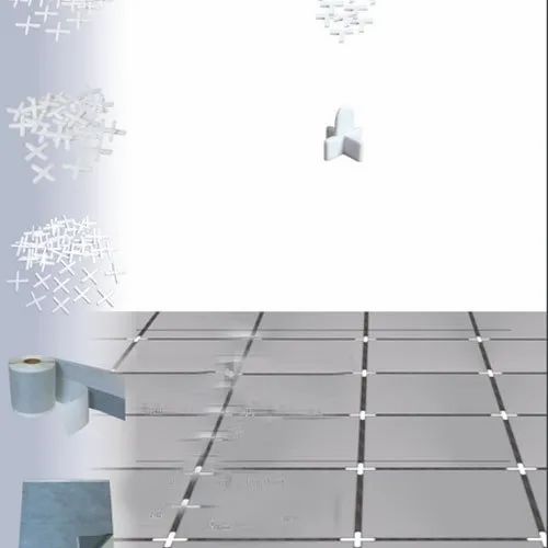 Star Pack Tile Spacers Floor One Grid White 1Pk 4MM GRID X 40 SPACERS