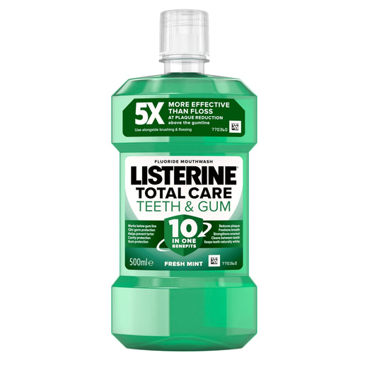 LISTERINE® Soin Total Dents et Gencives Bain de Bouche 500ml