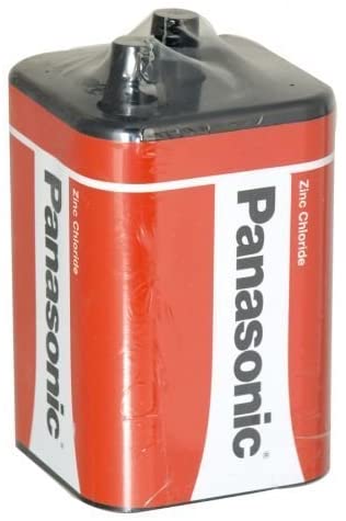 1PACK PANASONIC TORCH LANTERN BATTERIES 6V PJ996 4R25R ZINC BATTERIES