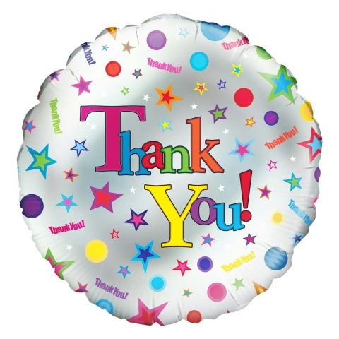 Oaktree Star Thank You Foil Balloon