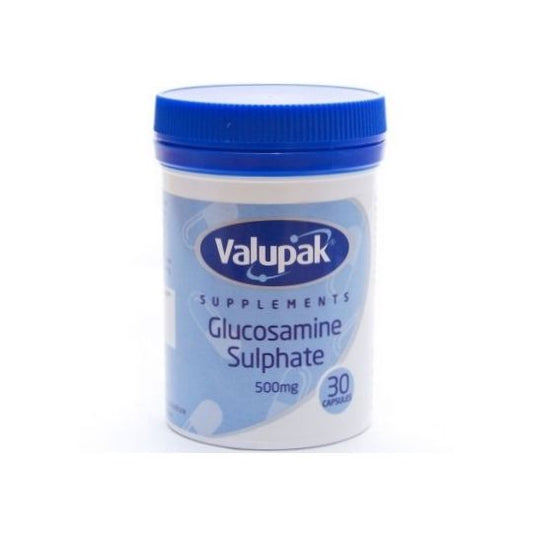 Valupak Glucosamine Suplhate 500mg 30's Capsules