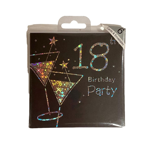 18th birthday party invitation card 6