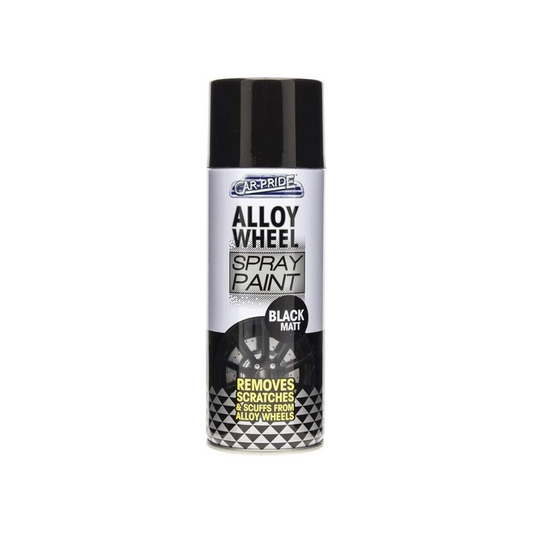 Car-Pride Alloy Wheel Matt Black Spray Paint 400ml