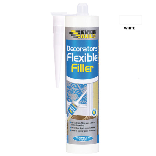 FLEXIBLE DECORATORS FILLER WHITE 290ML