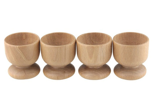APOLLO LOT DE 4 COQUETIERS EN BOIS