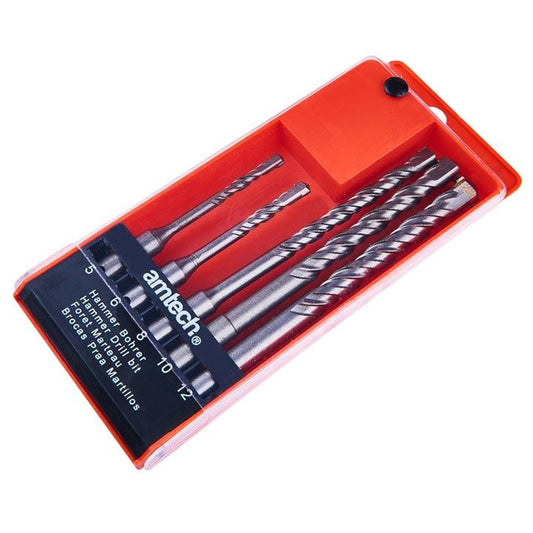 AMTECH  DRILL BIT SDS 5PC SET