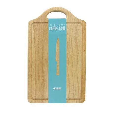 PLANCHE À DÉCOUPER EN BOIS AVEC POIGNÉE APOLLO RB 45CM X 28CM
