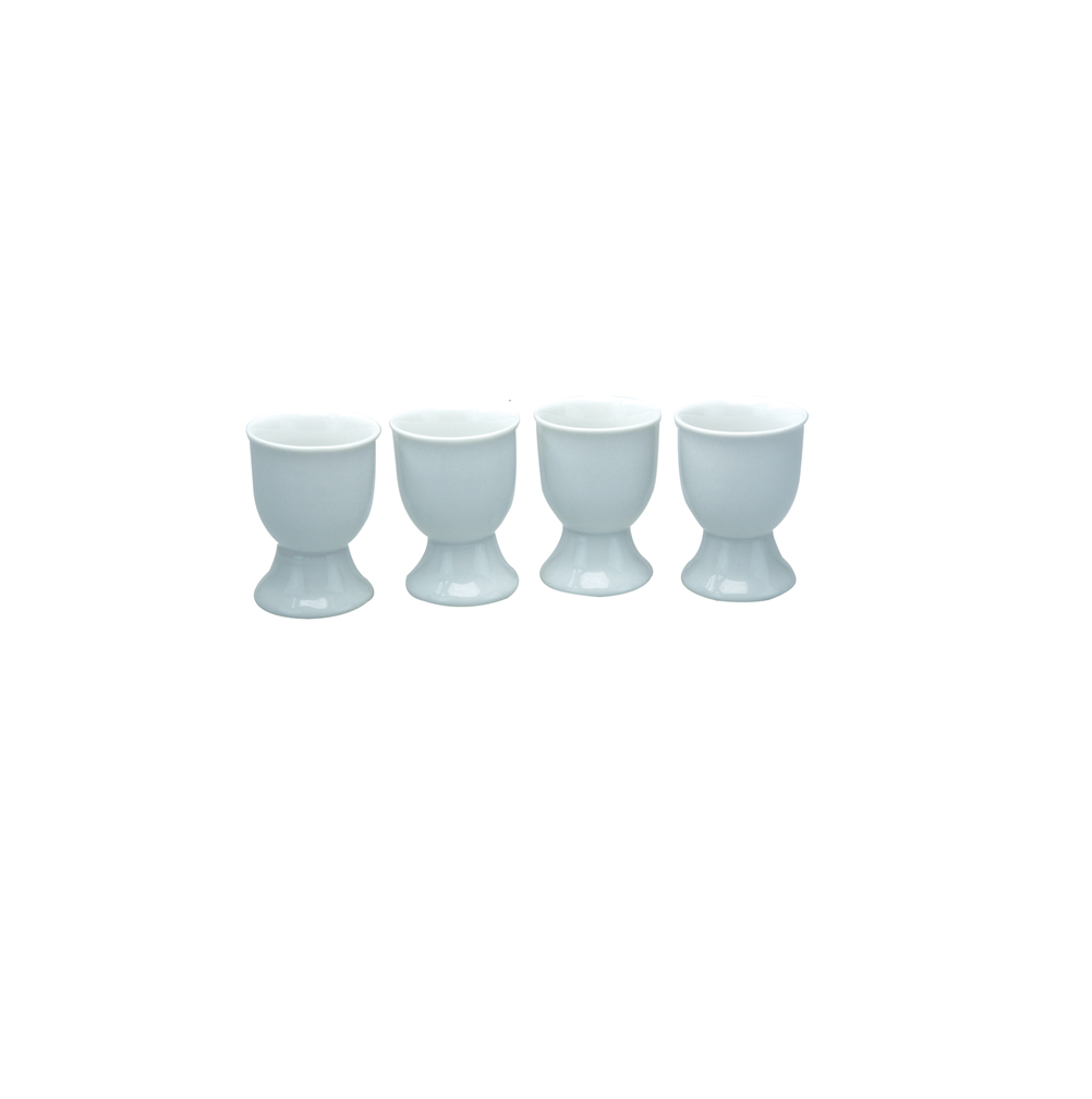 ENSEMBLE DE COQUETIERS EN CÉRAMIQUE APOLLO, LOT DE 4