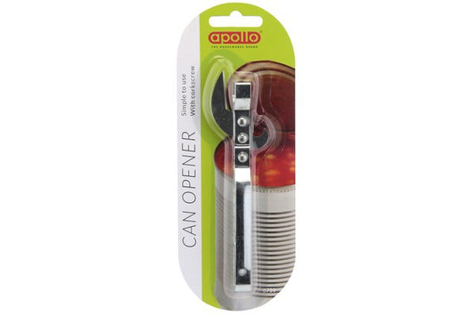 Ouvre-boîte APOLLO avec tire-bouchon