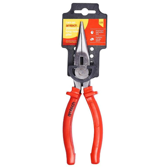 Amtech 200mm (8") Superior long nose pliers