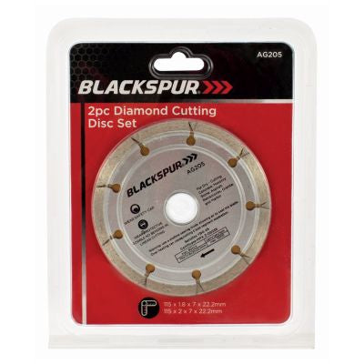 DISQUE DE COUPE DIAMANTÉ BLACKSPUR, LOT DE 2
