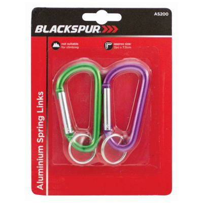 BLACKSPUR ALUMINIUM SPRING LINKS 2pcs