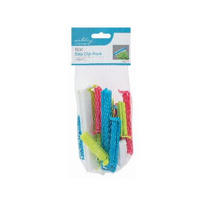 SACHET DE 18 PINCES DE FERMETURE BLACKSPUR
