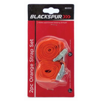 BLACKSPUR JEU DE 2 SANGLES ORANGES