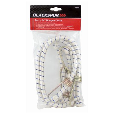 BLACKSPUR 24INCH BUNGEE CORDS 2PC