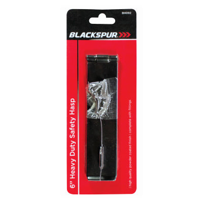 BLACKSPUR Cadenas de sécurité ultra résistant 15 cm – NOIR