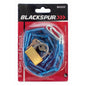 BLACKSPUR 3' X 3.6MM CHAIN AND PADLOCK