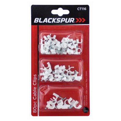 ATTACHES CÂBLES BLACKSPUR 100 PIÈCES