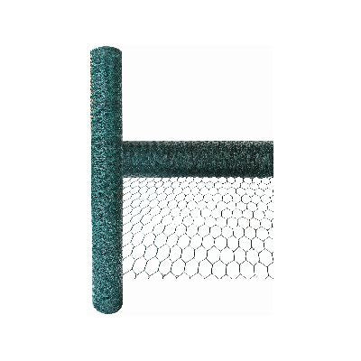 GRILLE MÉTALLIQUE GALVANISÉE RECOUVERTE DE PVC NOIRE 5M X 0.6M X 25MM