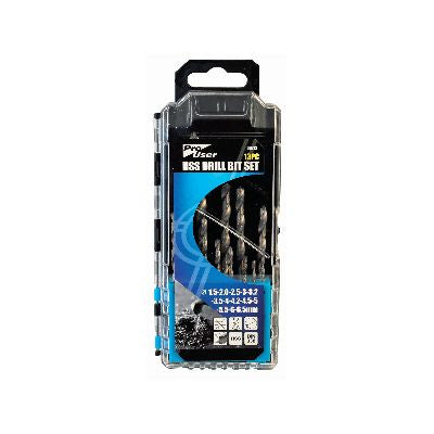 BLACKSPUR 13PC HSS DRILL BIT SET - 1.5-6.5MM