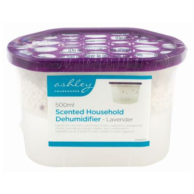 DÉSHUMIDIFICATEUR DOMESTIQUE PARFUMÉ BLACKSPUR 500ML - LAVANDE