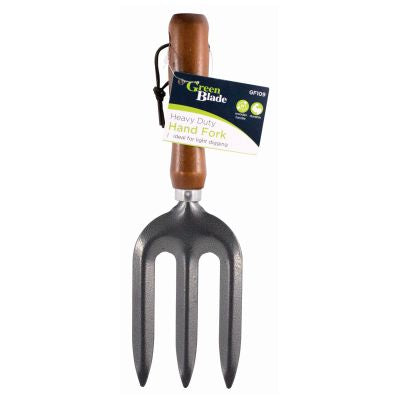 FOURCHE À MAIN ROBUSTE BLACKSPUR AVEC MANCHE EN BOIS