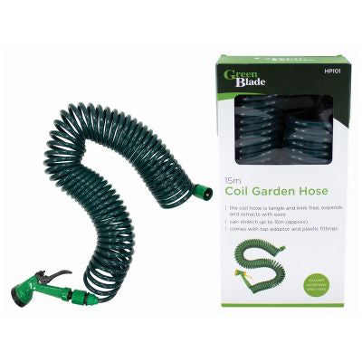 TUYAU D'ARROSAGE ENROULABLE 15M BLACKPSUR