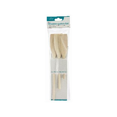 BLACKSPUR ENSEMBLE DE 3 SPATULES EN BOIS