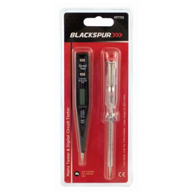 BLACKSPUR MAINS TESTER & CIRCUIT TESTER