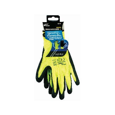 GANTS EN LATEX PLISSÉ HAUTE VISIBILITÉ BLACKSPUR - T.L