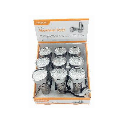 LAMPE TORCHE EN ALUMINIUM NOIRSPUR 41 LED