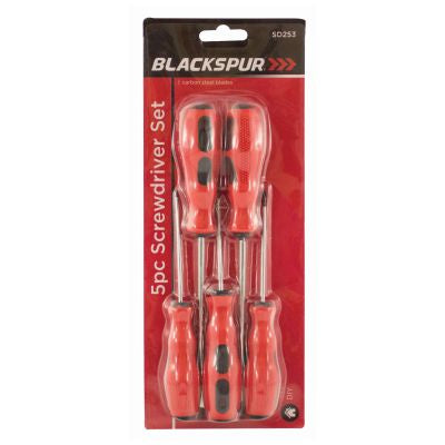 JEU DE TOURNEVIS 5 PIÈCES BLACKSPUR