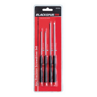 Jeu de tournevis de précision 4 pièces BLACKSPUR